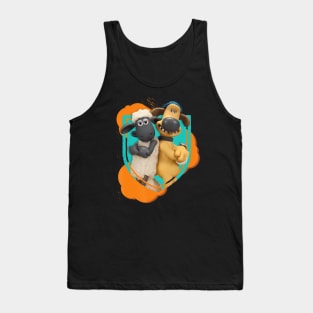 Vintage Shaun Cartoon TV Series The Sheep Tank Top